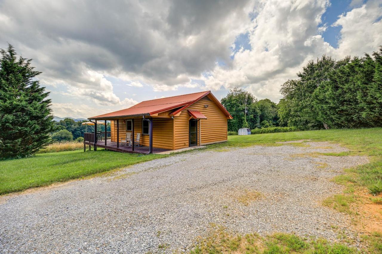 Blue Ridge Mountain Cabin With Views And Hot Tub Sparta Exterior foto